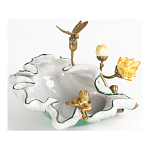 Чаша фигурная с обитателями леса и цветами Eden Garden варинант исполнения - 4 | Loft Concept в Волгограде