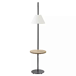 Торшер с полкой для хранения Floor Lamp with Storage Shelf варинант исполнения - 1 | Loft Concept в Волгограде