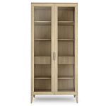 Витрина стеклянная 2-х дверная с ящиками и 5-ю полками Harper Line варинант исполнения - 2 | Loft Concept в Волгограде