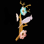 Бра с цветочным декором и птичкой Miscellaneous herbs варинант исполнения - 2 | Loft Concept в Волгограде