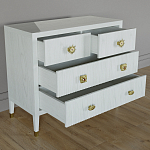 Бельевой Комод с 4 ящиками Elsa Dreams White варинант исполнения - 2 | Loft Concept в Волгограде