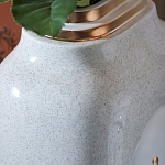 Ваза с золотисто-белыми фрагментами Faces of Imagination варинант исполнения - 10 | Loft Concept в Волгограде