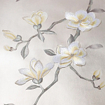 Обои Magnolia Canopy Colourway SC-288 on Natural Mica metallic silk варинант исполнения - 1 | Loft Concept в Волгограде