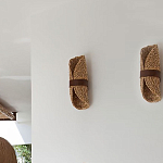 Бра плетеное из ротанга Chainmail варинант исполнения - 4 | Loft Concept в Волгограде