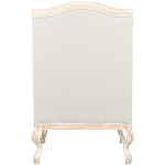 Кресло из массива бука серое с растительным орнаментом Raffael Floral Grey Armchair варинант исполнения - 2 | Loft Concept в Волгограде