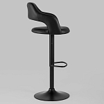 Барный стул черного цвета Strohach варинант исполнения - 2 | Loft Concept в Волгограде