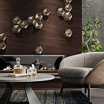 Гипсовая 3D панель с принтографией PM-41 варинант исполнения - 1 | Loft Concept в Волгограде