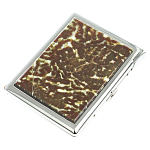 Портсигар с газовой зажигалкой из натурального камня Офит Благородный Stone Cigarettes Cases варинант исполнения - 1 | Loft Concept в Волгограде