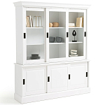 Витрина из массива сосны Cobbett White Wood Showcase варинант исполнения - 1 | Loft Concept в Волгограде