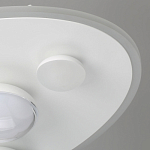 Потолочный светильник овальной формы белого цвета с 7-ю лампами Lunar Pebbles варинант исполнения - 9 | Loft Concept в Волгограде