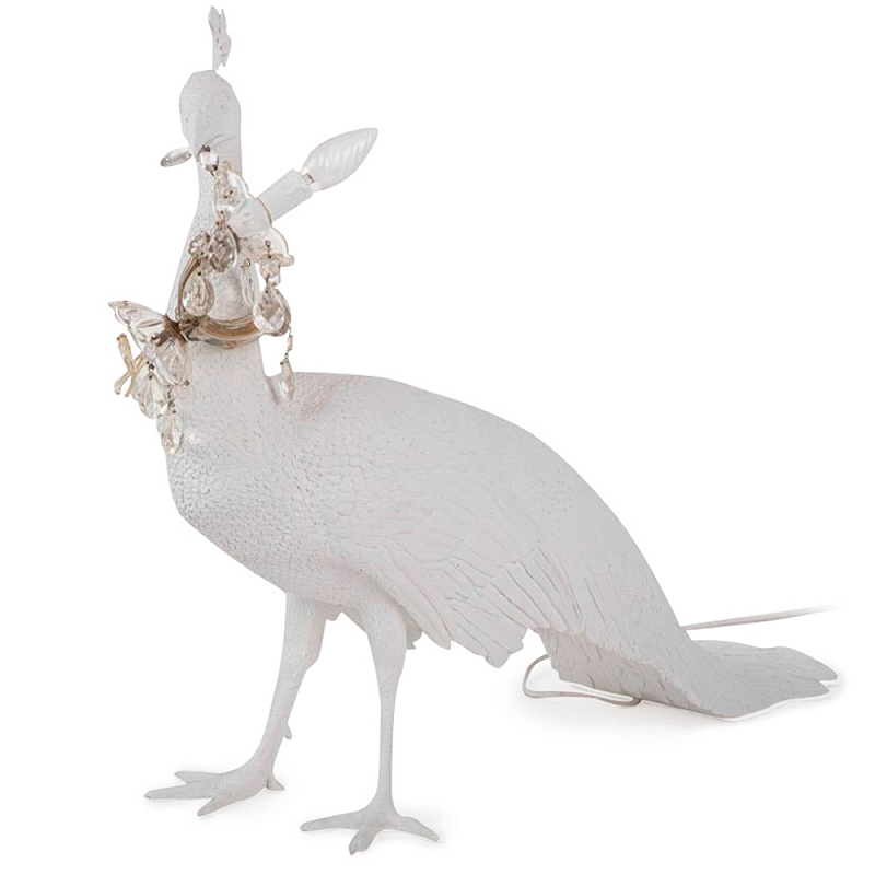 Напольный светильник Seletti Peacock Белый Напольный светильник Seletti Peacock Белый в Волгограде | Loft Concept