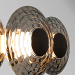 Бра из трех стеклянных фактурных дисков Eyepiece варинант исполнения - 2 | Loft Concept в Волгограде