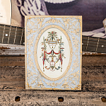 Декоративный постер в раме с рельефным растительным узором арабески New Collection of Arabesques Poster варинант исполнения - 6 | Loft Concept в Волгограде