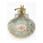 Блюдо с бронзовым ангелом Porcelain Angels of Paradise варинант исполнения - 3 | Loft Concept в Волгограде