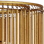 Потолочный светильник двухъярусный золотого цвета Metal Tentacles варинант исполнения - 1 | Loft Concept в Волгограде