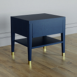 Прикроватная тумбочка с ящиком Elsa Dreams Blue варинант исполнения - 4 | Loft Concept в Волгограде