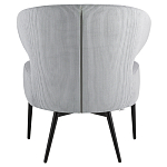 Современное мягкое кресло на металлических ножках Rakush Grey варинант исполнения - 3 | Loft Concept в Волгограде