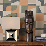 Настольная лампа с квадратным основанием и прямоугольным абажуром Neat Lines варинант исполнения - 5 | Loft Concept в Волгограде