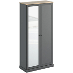 Двухдверный шкаф с зеркалом Percent Closet варинант исполнения - 2 | Loft Concept в Волгограде