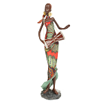 Фигурка негритянка с барабаном Ethno girl варинант исполнения - 1 | Loft Concept в Волгограде