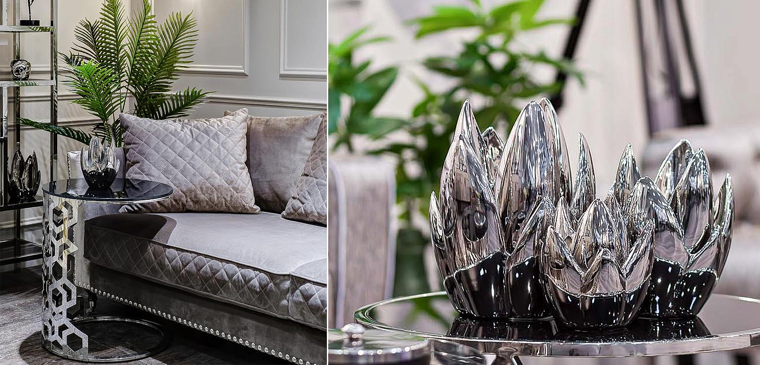 Подсвечник Solange silver Подсвечник Solange silver - Loft-Concept в Волгограде