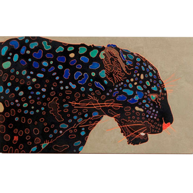 Картина Чёрный Ягуар Black Predatory Jaguar Мульти Картина Чёрный Ягуар Black Predatory Jaguar Мульти в Волгограде | Loft Concept