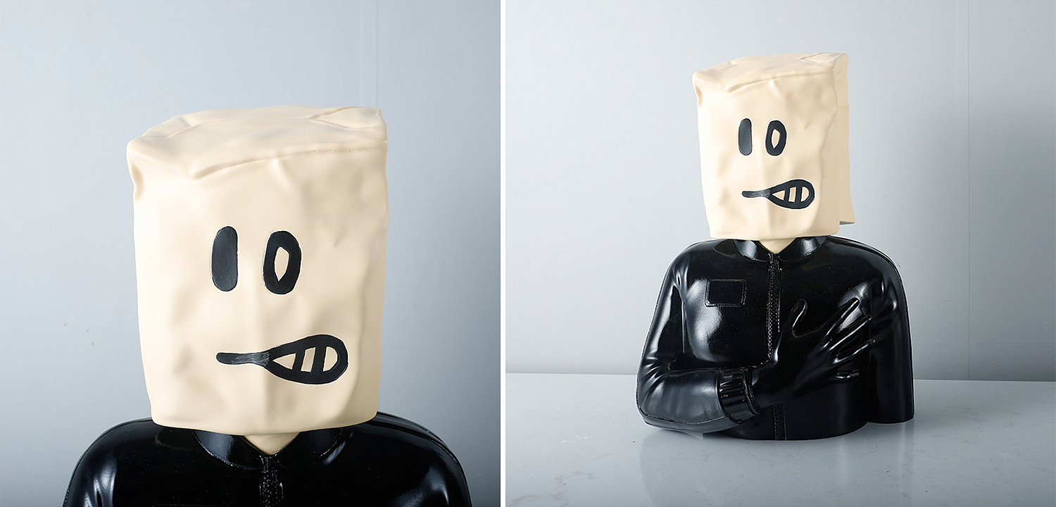 Статуэтка Banksy Package on Head Статуэтка Banksy Package on Head - Loft-Concept в Волгограде