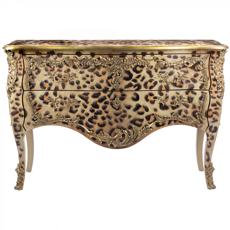 Комод стиль рококо Ref 573 Commode L. XV Leopard Комод стиль рококо Ref 573 Commode L. XV Leopard в Волгограде | Loft Concept