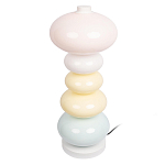 Настольная лампа из стеклянных сфер в пастельных тонах Высота 48 см Pastel Lunaria варинант исполнения - 2 | Loft Concept в Волгограде