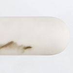 Бра для ванных комнат вертикальное с вытянутым плафоном из алебастра Hinkley варинант исполнения - 5 | Loft Concept в Волгограде