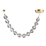 Подвесной светильник из прозрачных шаров Bubbles Bocci варинант исполнения - 5 | Loft Concept в Волгограде