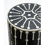 Дизайнерские приставной столик с инкрустацией Mandika Bone Inlay Stool варинант исполнения - 1 | Loft Concept в Волгограде