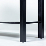 Черная консоль с выдвижными ящиками Monica варинант исполнения - 4 | Loft Concept в Волгограде