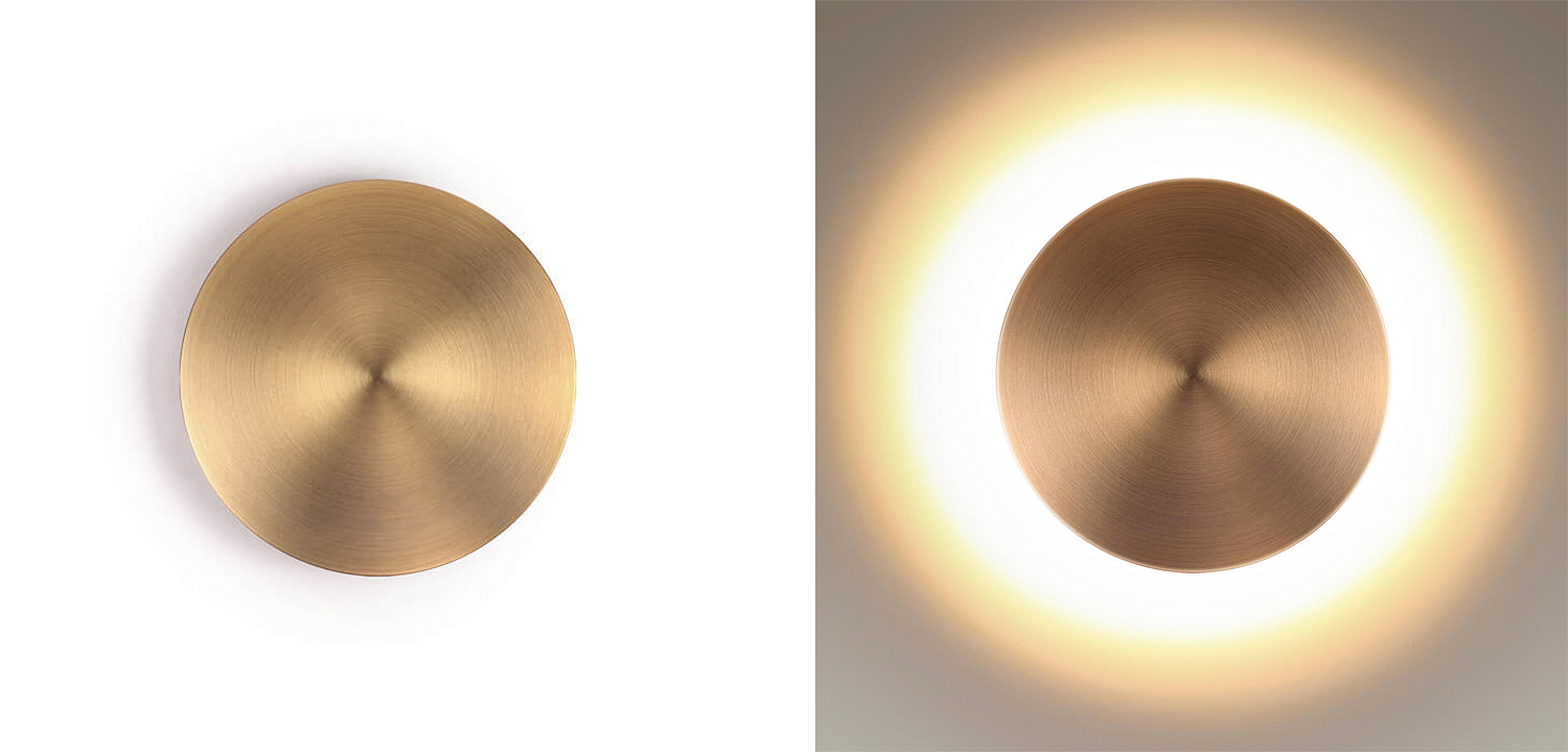 Бра Disco Piatto Bronze Sconce Бра Disco Piatto Bronze Sconce - Loft-Concept в Волгограде