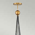 Подвесной светильник с шестью прозрачными стеклянными шарообразными плафонами Hinkley варинант исполнения - 5 | Loft Concept в Волгограде