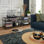 ТВ-тумба стальная с полками Chad TV-Stand варинант исполнения - 5 | Loft Concept в Волгограде