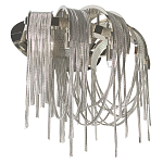 Бра с металиическими цепочками и дугообразными элементами Atlantis Chain варинант исполнения - 5 | Loft Concept в Волгограде