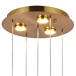 Потолочный светильник с пятью цветными плафонами Soar Colorful Lamp варинант исполнения - 2 | Loft Concept в Волгограде