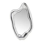 Зеркало в серебряной раме Liquid Iron варинант исполнения - 1 | Loft Concept в Волгограде