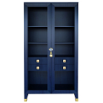 Дизайнерский шкаф витрина Elsa Dreams Blue с 4-мя ящиками варинант исполнения - 9 | Loft Concept в Волгограде