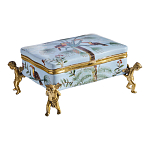 Шкатулка на четырех ангелах Blue Garden варинант исполнения - 1 | Loft Concept в Волгограде