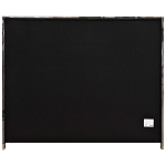 Кровать двуспальная серая с высоким мягким изголовьем Heart of the Bedroom варинант исполнения - 4 | Loft Concept в Волгограде