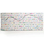 Дизайнерский модульный диван волнистой формы с цветным принтом Poltronova Superonda Sofa варинант исполнения - 42 | Loft Concept в Волгограде