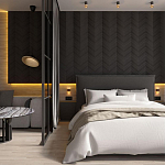 Гипсовая 3D панель с принтографией PE-08 варинант исполнения - 1 | Loft Concept в Волгограде