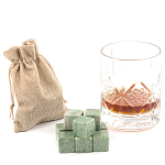 Камни для охлаждения виски из натурального камня жадеит Natural Stone Cube варинант исполнения - 5 | Loft Concept в Волгограде