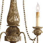 Бра состаренное с нитями из бусин Aged Silhouette варинант исполнения - 1 | Loft Concept в Волгограде