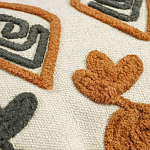 Подушка декоративная с вышивкой и кисточками Divine Abstractions варинант исполнения - 2 | Loft Concept в Волгограде