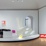 Настольная дизайнерская лампа Poltronova Passiflora Yellow Table Lamp варинант исполнения - 10 | Loft Concept в Волгограде