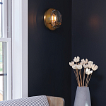 Бра округлой формы с многогранным стеклянным плафоном Hinkley варинант исполнения - 11 | Loft Concept в Волгограде