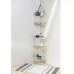 Полка напольная трехъярусная для ванной Bathroom Floor Shelf варинант исполнения - 5 | Loft Concept в Волгограде